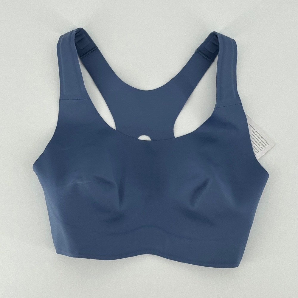 Lululemon Go Further Bra w Support Code Washed Denim Blue XS LW2EC1S NEW